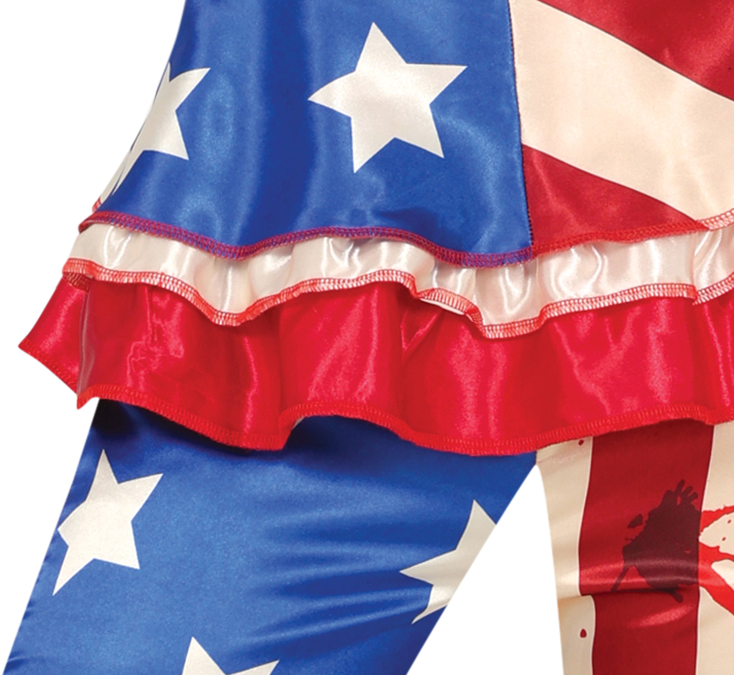 GP79836 – Clown Amerika Halloween Kostüm Gruselig – Größe: 14 - 16 Jahre – Farbe: Blau