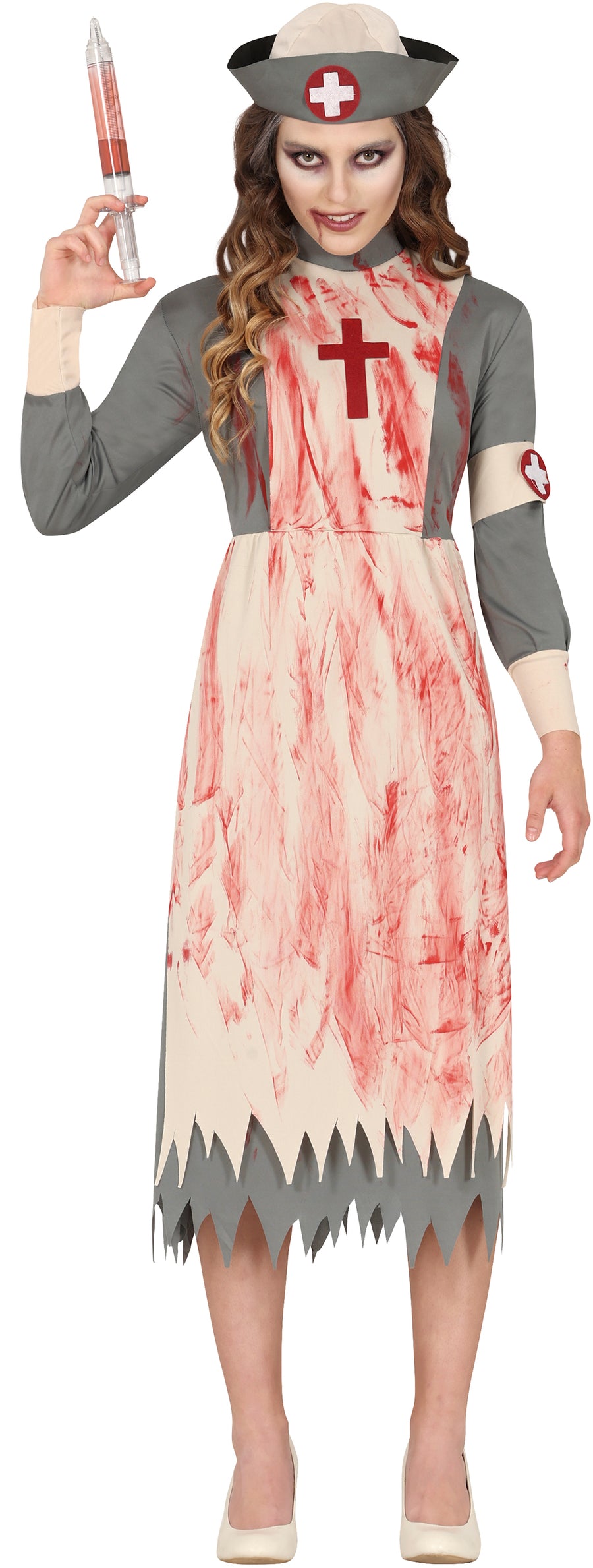 Zombie Krankenschwester Kostüm für Damen
