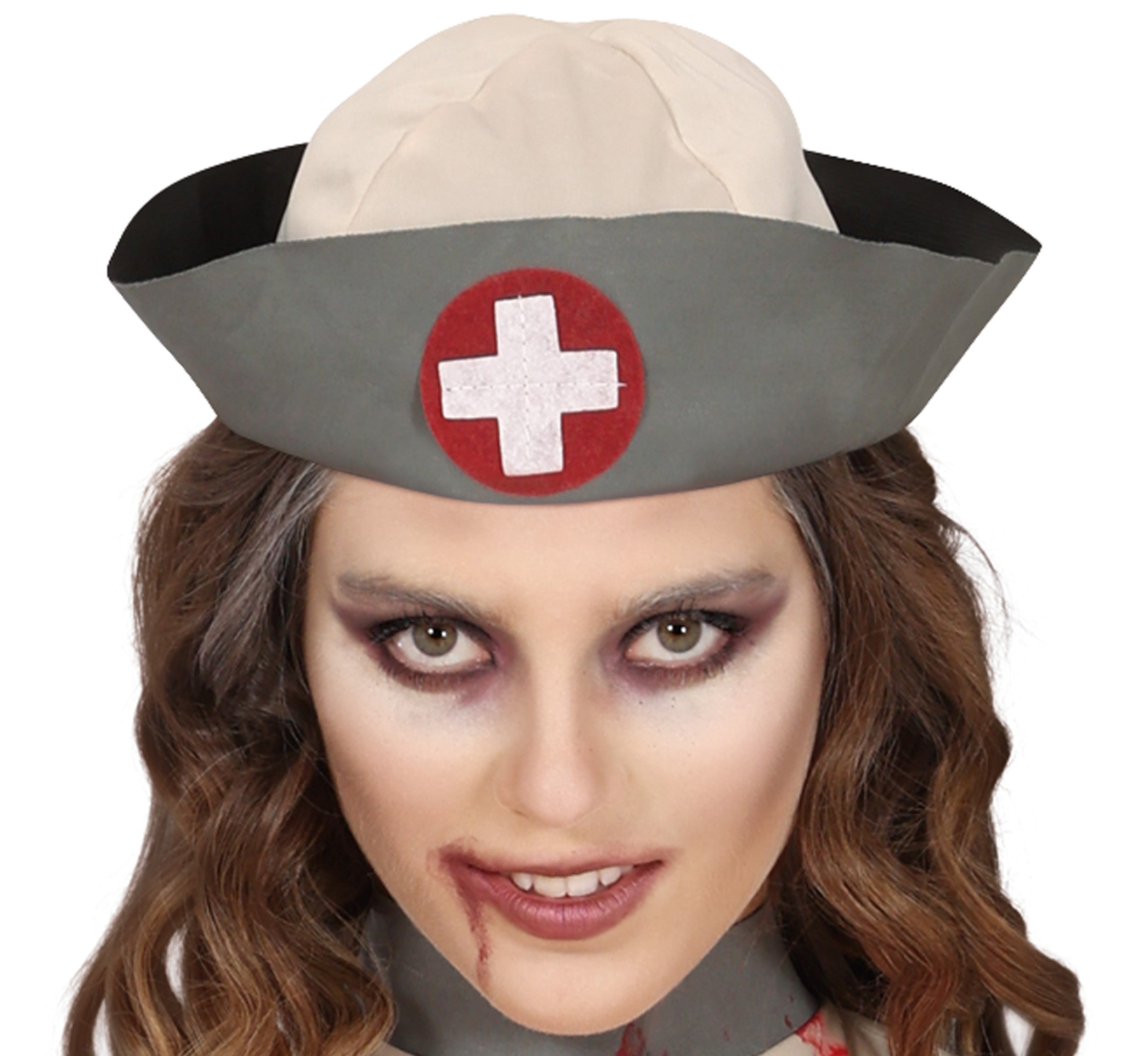 GP80927 – Zombie Krankenschwester Halloween – Größe: 14 - 16 Jahre – Farbe: Grau