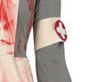 GP80927 – Zombie Krankenschwester Halloween – Größe: 14 - 16 Jahre – Farbe: Grau