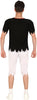 GP84298 – Zombie Sport Champion Halloween Horror – Größe: 14 - 16 Jahre – Farbe: Schwarz