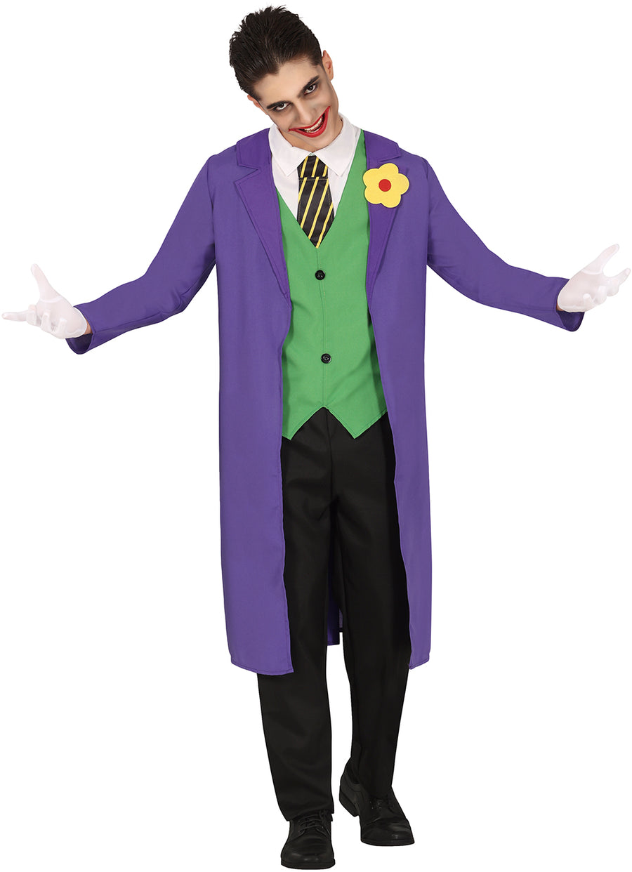 Clown Bösewicht Kostüm für Erwachsene