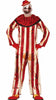 GP88729 – Clown Gruselgestalt Halloween Horrorblut – Größe: 14 - 16 Jahre – Farbe: Beige