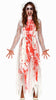 GP88756 – Halloween Braut Schreckensgewand – Größe: 14 - 16 Jahre – Farbe: Weiß