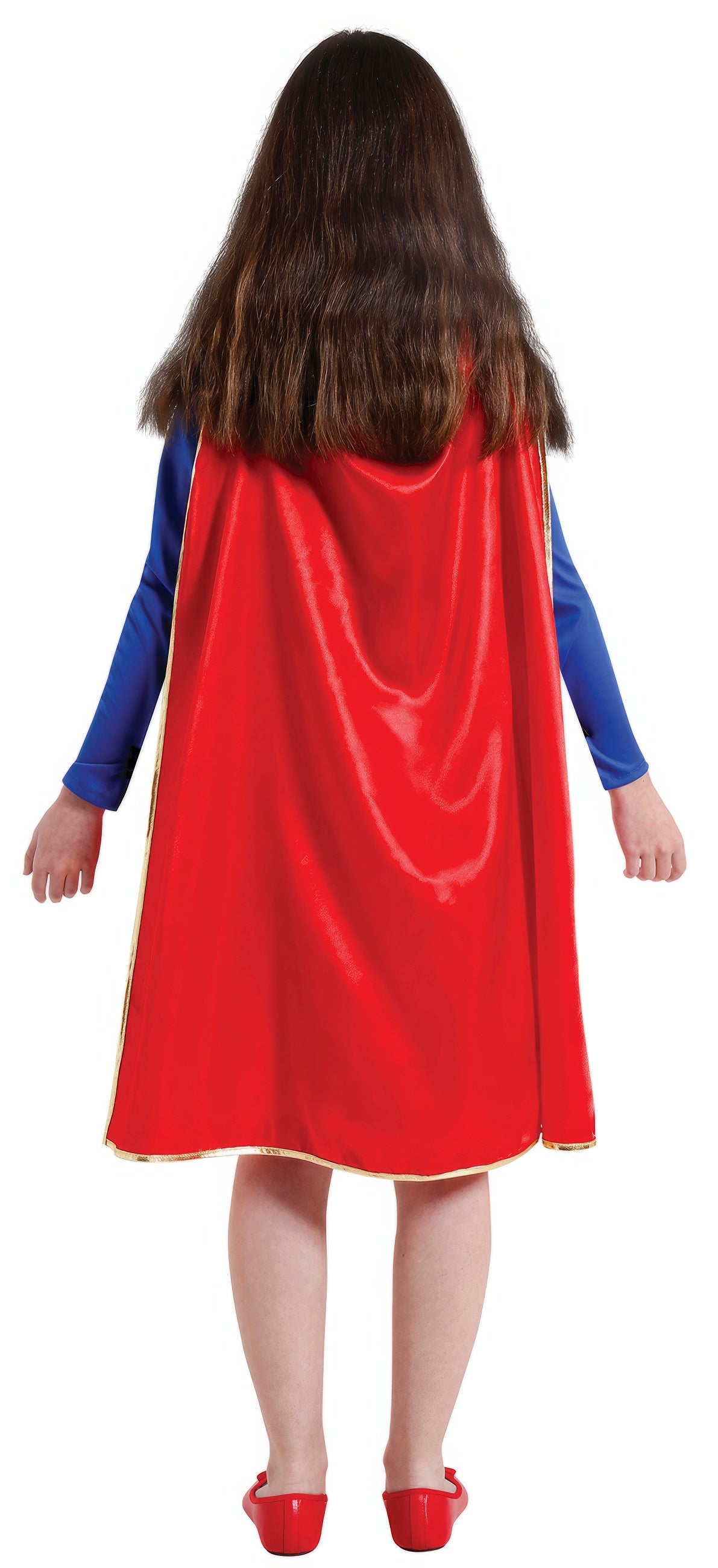 GP77847 – Superheld Abenteuerfigur Comicheld Karneval – Größe: 14 - 16 Jahre – Farbe: Blau