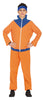 GP77871 – Ninja Abenteueranzug Orange Blau – Größe: 14 - 16 Jahre – Farbe: Orange