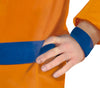 GP77871 – Ninja Abenteueranzug Orange Blau – Größe: 14 - 16 Jahre – Farbe: Orange