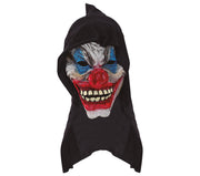 Latex Clown Maske für Erwachsene mit Kapuze, Bild 3