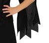 GP78011 – Hexe Kostüm Halloween Zauberin Magisch – Größe: 110/116 – Farbe: Schwarz
