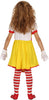 GP78019 – Halloween Clown Kostüm Kinder Bunter Gruselspaß – Größe: 110/116, 128/134, 140/146, 98/104 – Farbe: Gelb