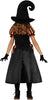 GP78022 – Hexe Halloween Zauberkleid Kürbisse – Größe: 98/104 – Farbe: Orange