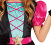 GP78029 – Hexe Halloween Kostüm Kinder – Größe: 140/146 – Farbe: Pink