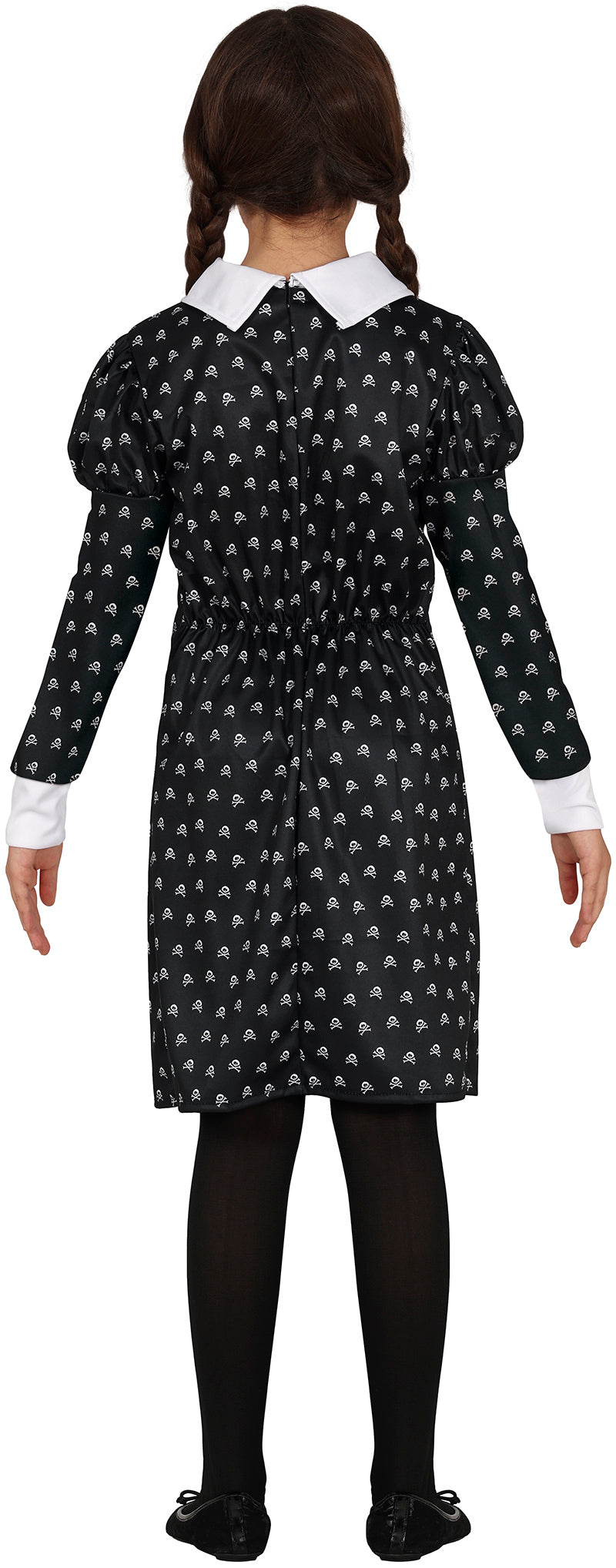 GP78041 – Halloween Hexenmädchen Gewand Gruselige – Größe: 98/104 – Farbe: Schwarz, Ansicht 2