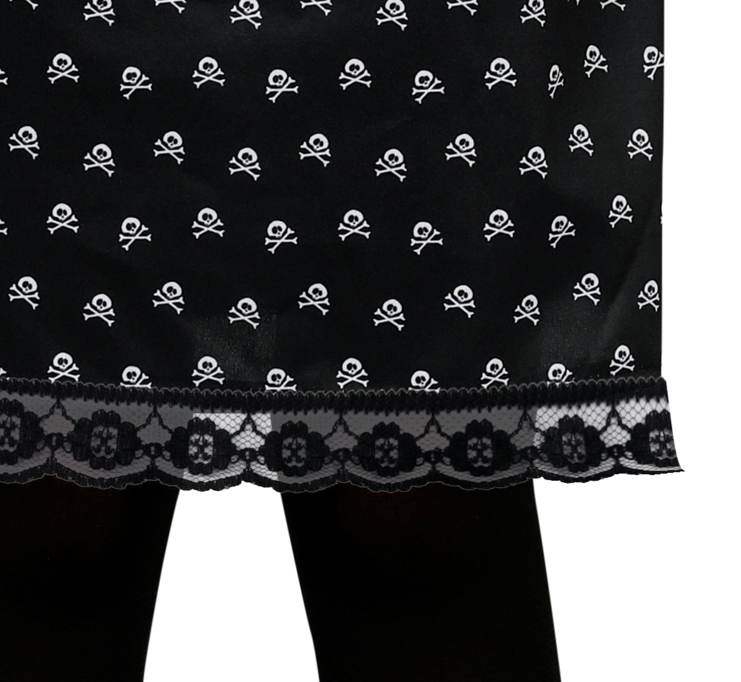 GP78041 – Halloween Hexenmädchen Gewand Gruselige – Größe: 110/116 – Farbe: Schwarz