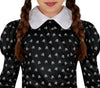 GP78041 – Halloween Hexenmädchen Gewand Gruselige – Größe: 128/134 – Farbe: Schwarz