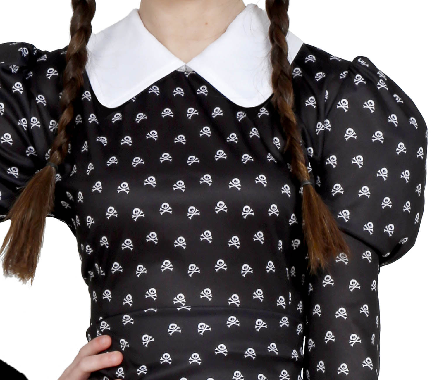 GP79784 – Gothic Halloween Film Kleid Dunkel – Größe: 14 - 16 Jahre – Farbe: Schwarz