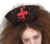 GP78053 – Halloween Krankenschwester Unheimlich Blutige – Größe: 110/116, 128/134, 140/146 – Farbe: Rot