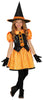 GP78056 – Hexe Halloween Kürbis Kostüm Hut – Größe: 98/104, 110/116, 128/134, 140/146 – Farbe: Schwarz