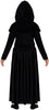 GP78064 – Halloween Hexe Zauberin Mantel Kostüm – Größe: 110/116 – Farbe: Schwarz