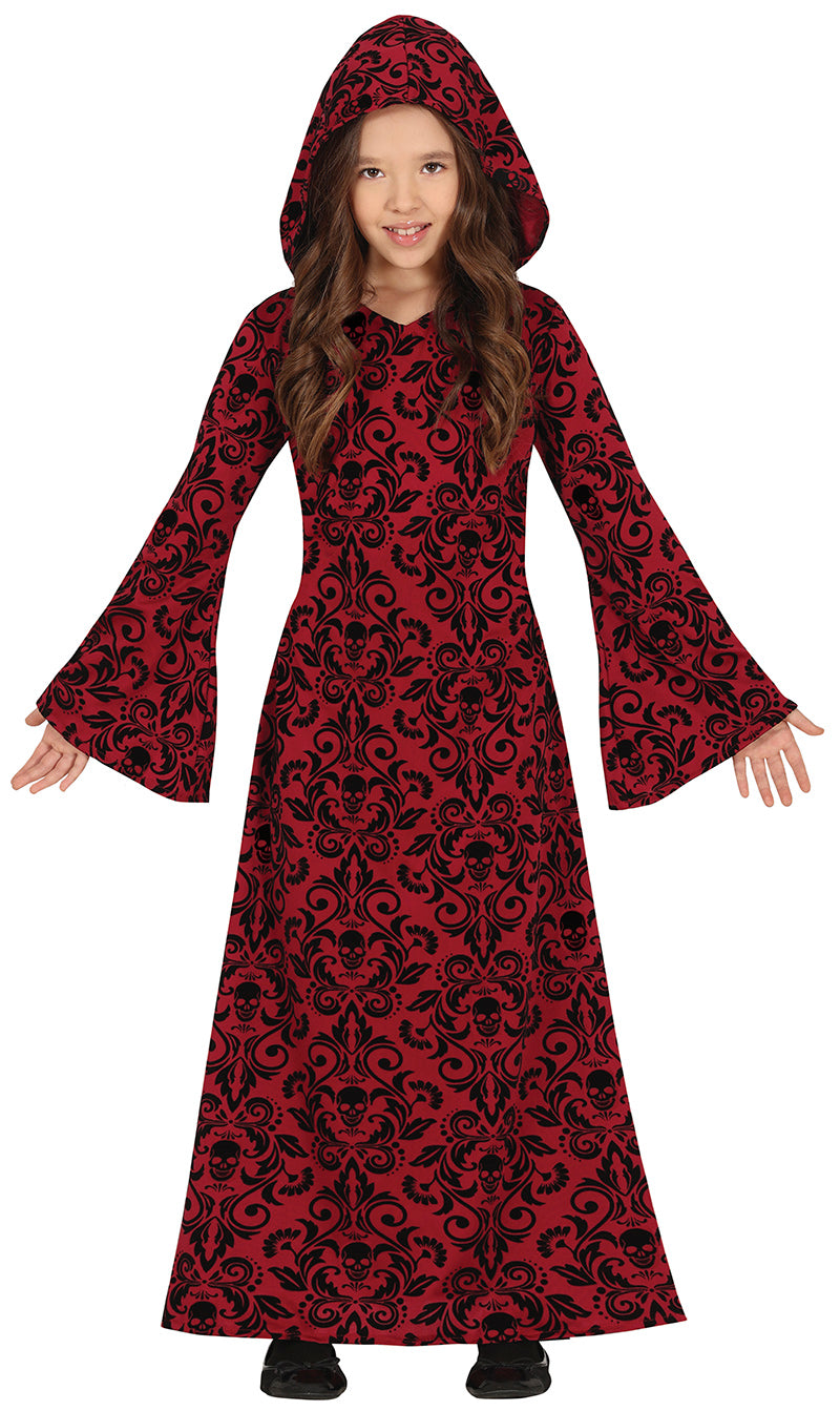 GP78067 – Hexe Gewand Mittelalter Prinzessin – Größe: 110/116 – Farbe: Schwarz