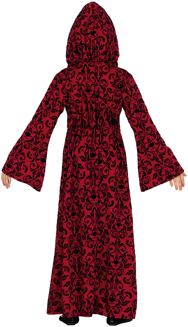 GP78067 – Hexe Gewand Mittelalter Prinzessin – Größe: 128/134 – Farbe: Schwarz