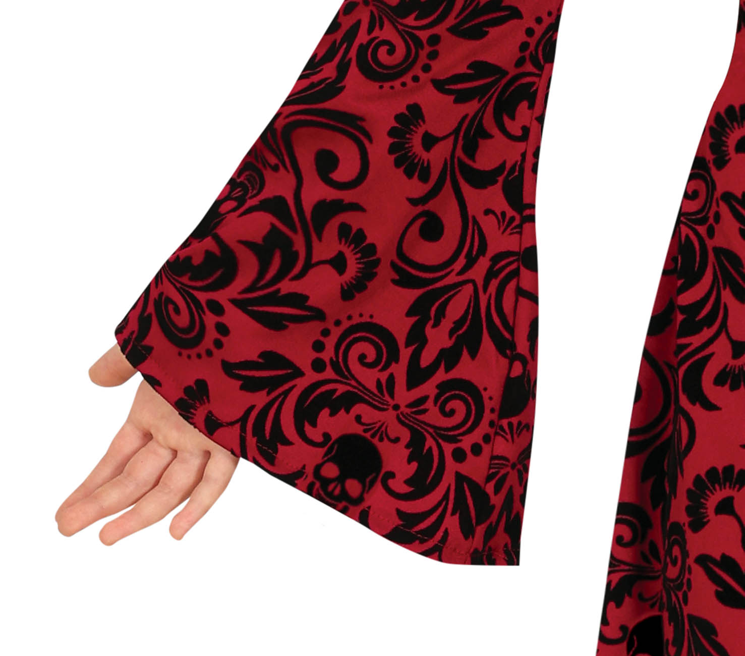 GP78067 – Hexe Gewand Mittelalter Prinzessin – Größe: 128/134 – Farbe: Schwarz