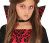 GP78073 – Vampir Halloween Kinderkostüm Rotes Schwarz – Größe: 128/134 – Farbe: Schwarz