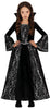 GP78077 – Vampir Halloween Kinderkostüm Langes – Größe: 98/104 – Farbe: Schwarz