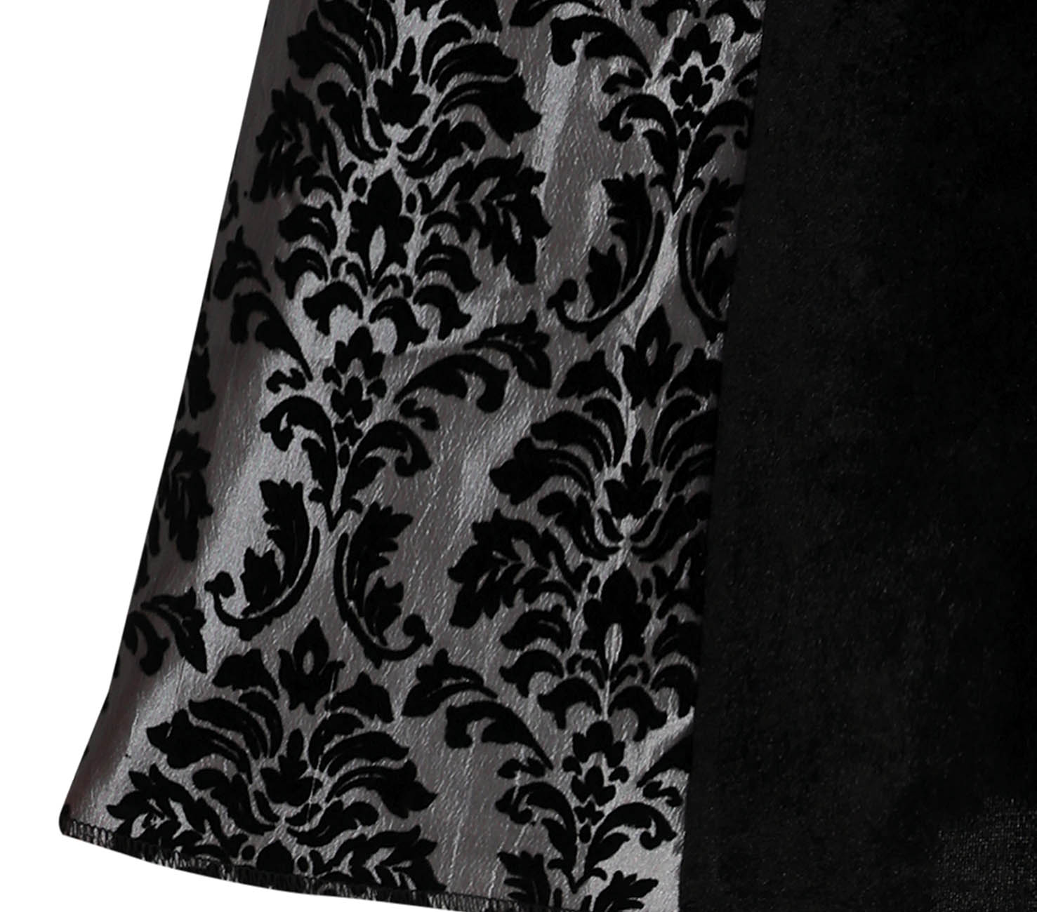 GP78077 – Vampir Halloween Kinderkostüm Langes – Größe: 98/104 – Farbe: Schwarz