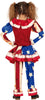 GP78099 – Clown Amerika Horror Halloween – Größe: 98/104 – Farbe: Blau