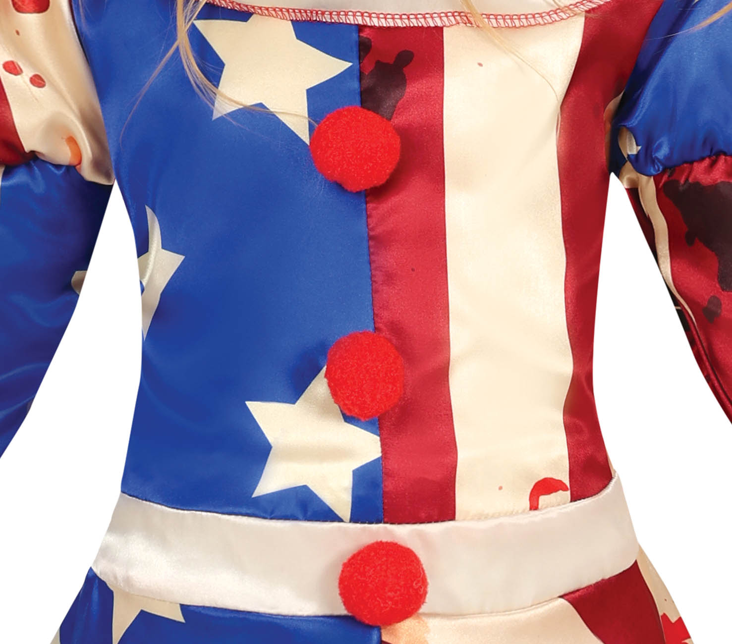 GP78099 – Clown Amerika Horror Halloween – Größe: 98/104 – Farbe: Blau