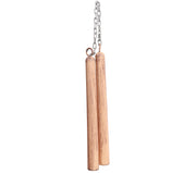 Nunchaku für Erwachsene 30 cm Holzoptik, Bild 3