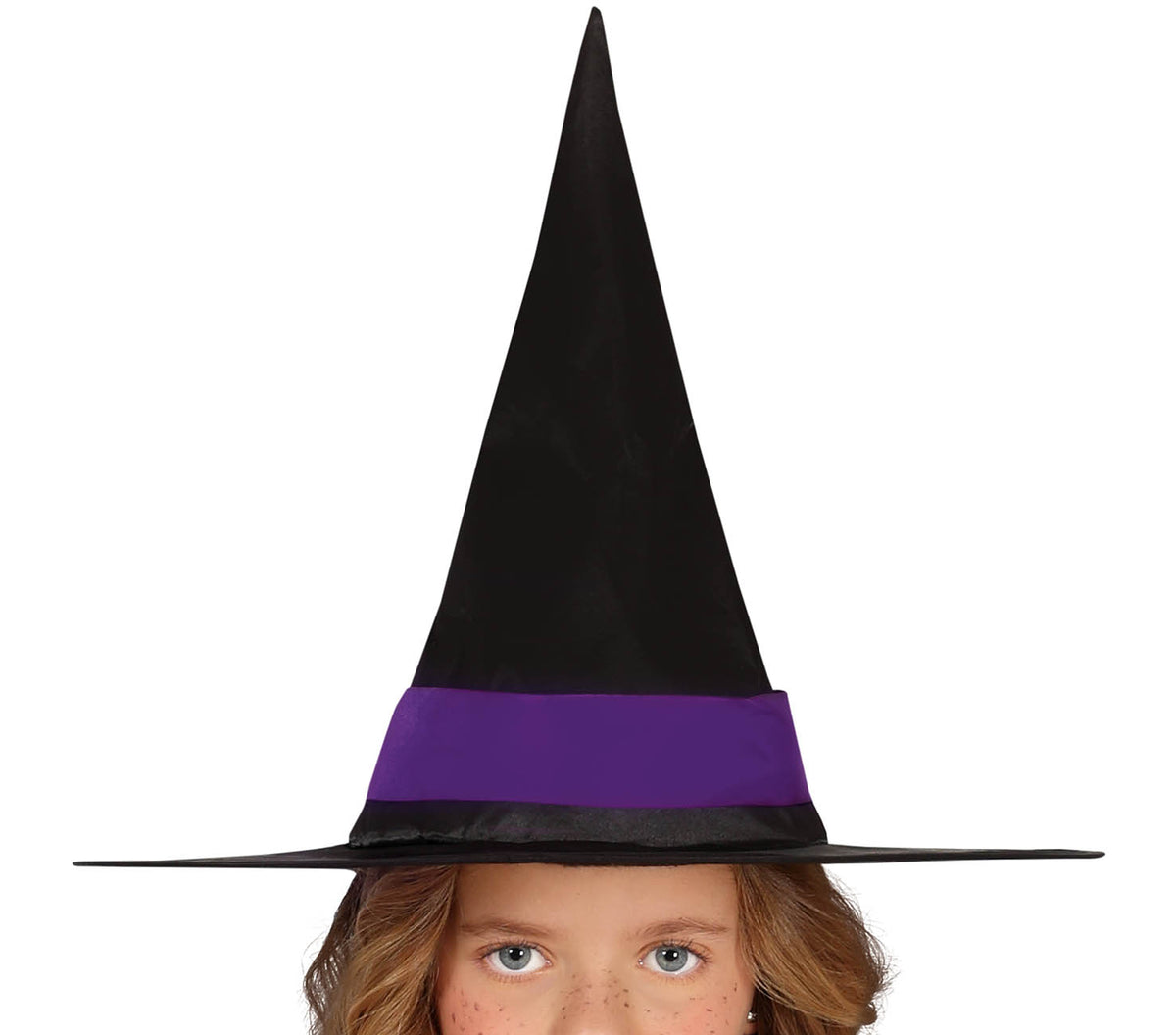 GP78103 – Hexe Halloween Kinderkostüm Magisches Zaubergewand – Größe: 140/146 – Farbe: Schwarz