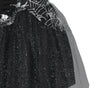 GP78106 – Hexenmagie Spinnennetz Kostüm Glitzer – Größe: 98/104, 110/116, 128/134, 140/146 – Farbe: Schwarz