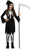 GP78110 – Skelett Halloween Kostüm Gruselig – Größe: 98/104 – Farbe: Schwarz