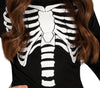 GP78110 – Skelett Halloween Kostüm Gruselig – Größe: 98/104 – Farbe: Schwarz