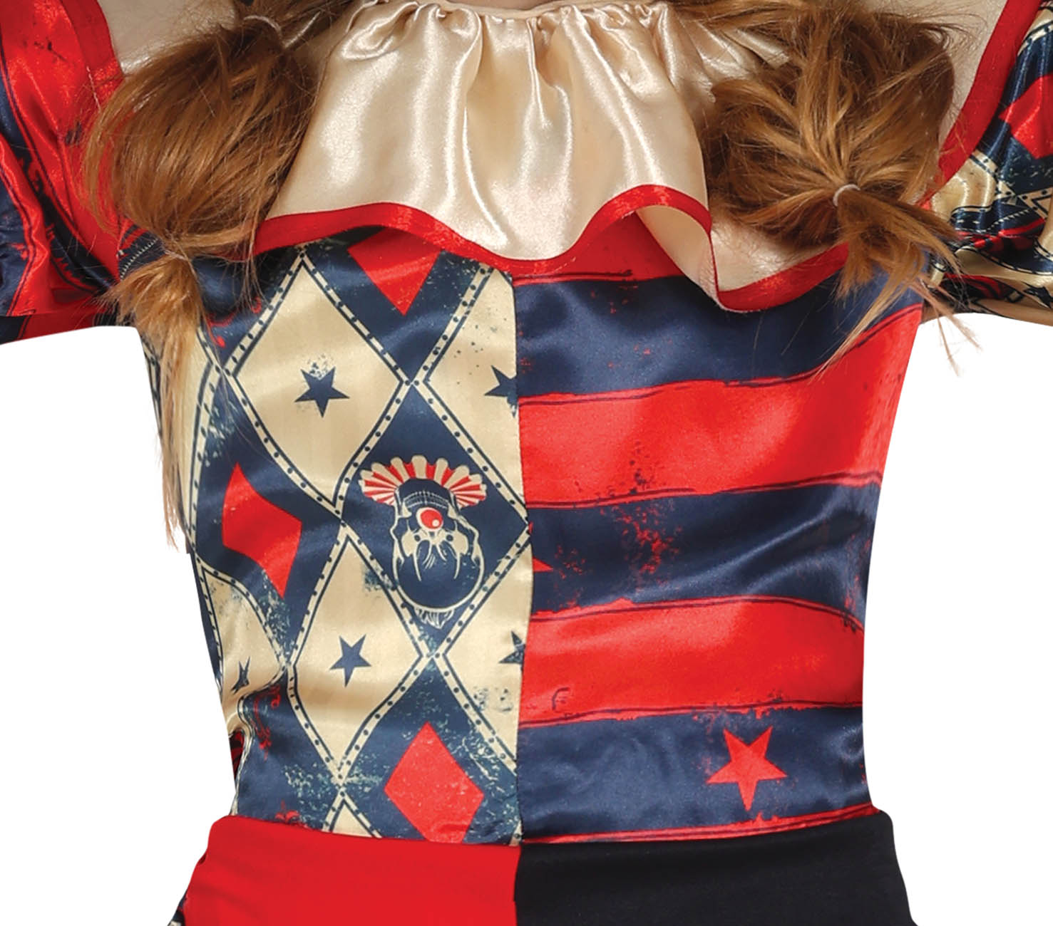 GP78114 – Harlekin Clown Bösewicht Kostüm – Größe: 140/146 – Farbe: Schwarz