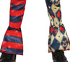 GP78114 – Harlekin Clown Bösewicht Kostüm – Größe: 140/146 – Farbe: Schwarz