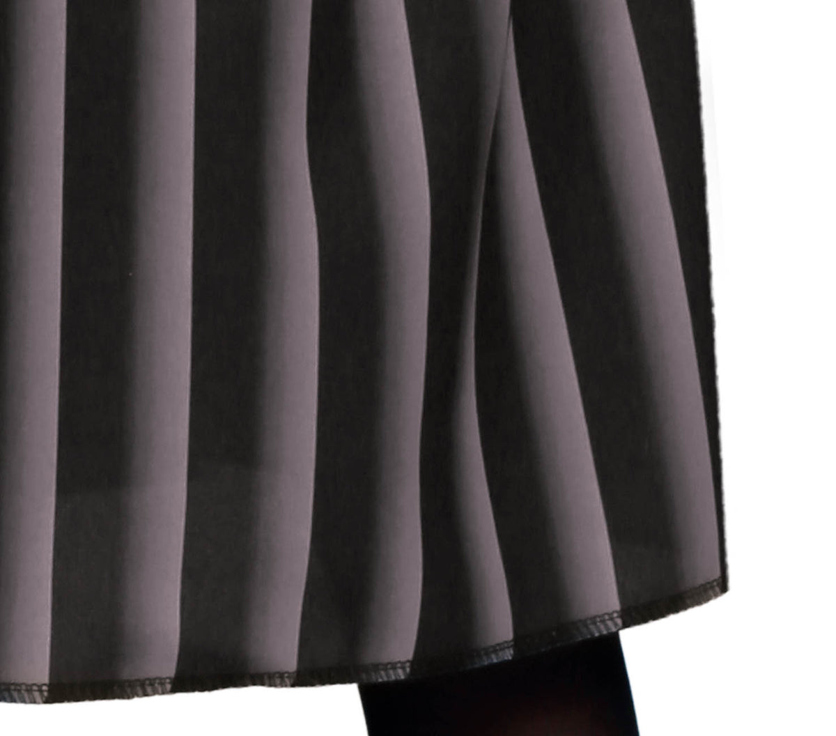 GP78117 – Halloween Gothic Schuloutfit Schwarz Weiß – Größe: 140/146 – Farbe: Schwarz