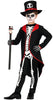GP78125 – Skelett Halloween Kostüm Kinderhut – Größe: 98/104 – Farbe: Schwarz