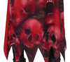 GP78136 – Halloween Dämonen Kostüm Kapuzenumhang – Größe: 110/116, 128/134, 140/146 – Farbe: Rot