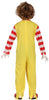 GP78142 – Clown Halloween Gruselspaß Kostüm – Größe: 110/116 – Farbe: Gelb