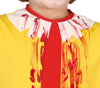 GP78142 – Clown Halloween Gruselspaß Kostüm – Größe: 128/134 – Farbe: Gelb