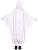 GP78151 – Gespenst Halloween Tunika Kinder Kostüm – Größe: 98/104, 110/116, 128/134 – Farbe: Weiß