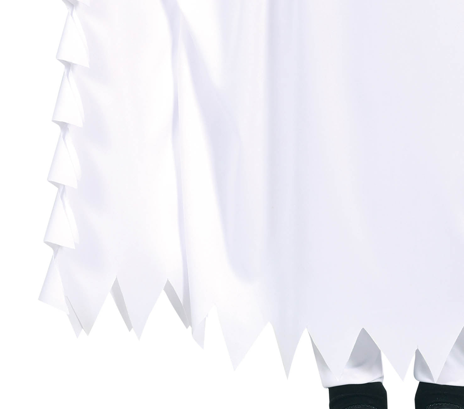 GP78151 – Gespenst Halloween Tunika Kinder Kostüm – Größe: 98/104, 110/116, 128/134 – Farbe: Weiß