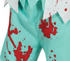 GP78158 – Zombie Arzt Skelett Halloween Kostüm – Größe: 98/104 – Farbe: Blau