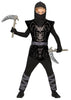 GP78166 – Ninja Schattenkämpfer Halloween Kostüm – Größe: 98/104 – Farbe: Schwarz