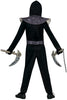 GP78166 – Ninja Schattenkämpfer Halloween Kostüm – Größe: 98/104 – Farbe: Schwarz