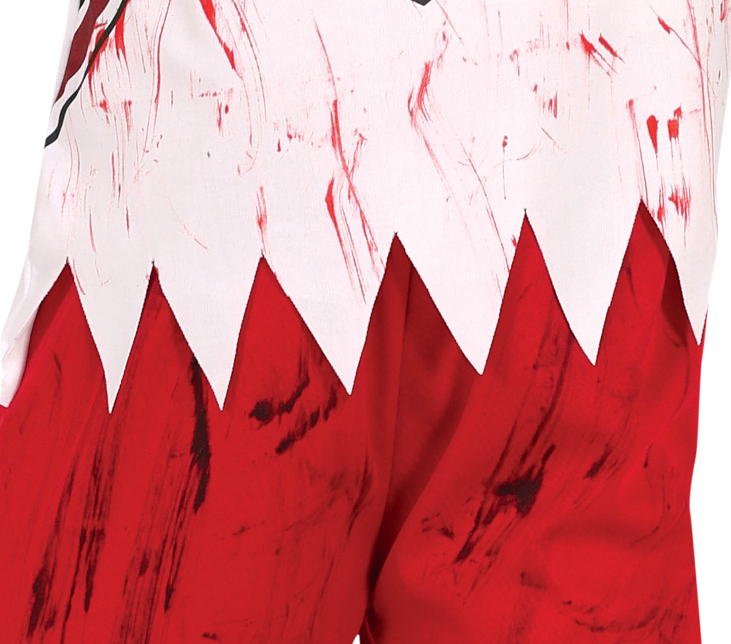 GP78170 – Zombie Spieler Halloween Kostüm – Größe: 128/134 – Farbe: Rot