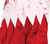 GP78170 – Zombie Spieler Halloween Kostüm – Größe: 128/134 – Farbe: Rot